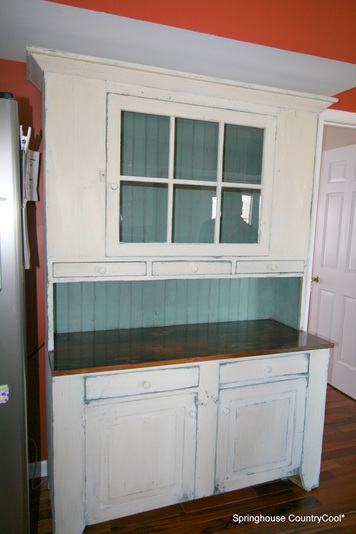 reclaimed pine cupboard springhouse